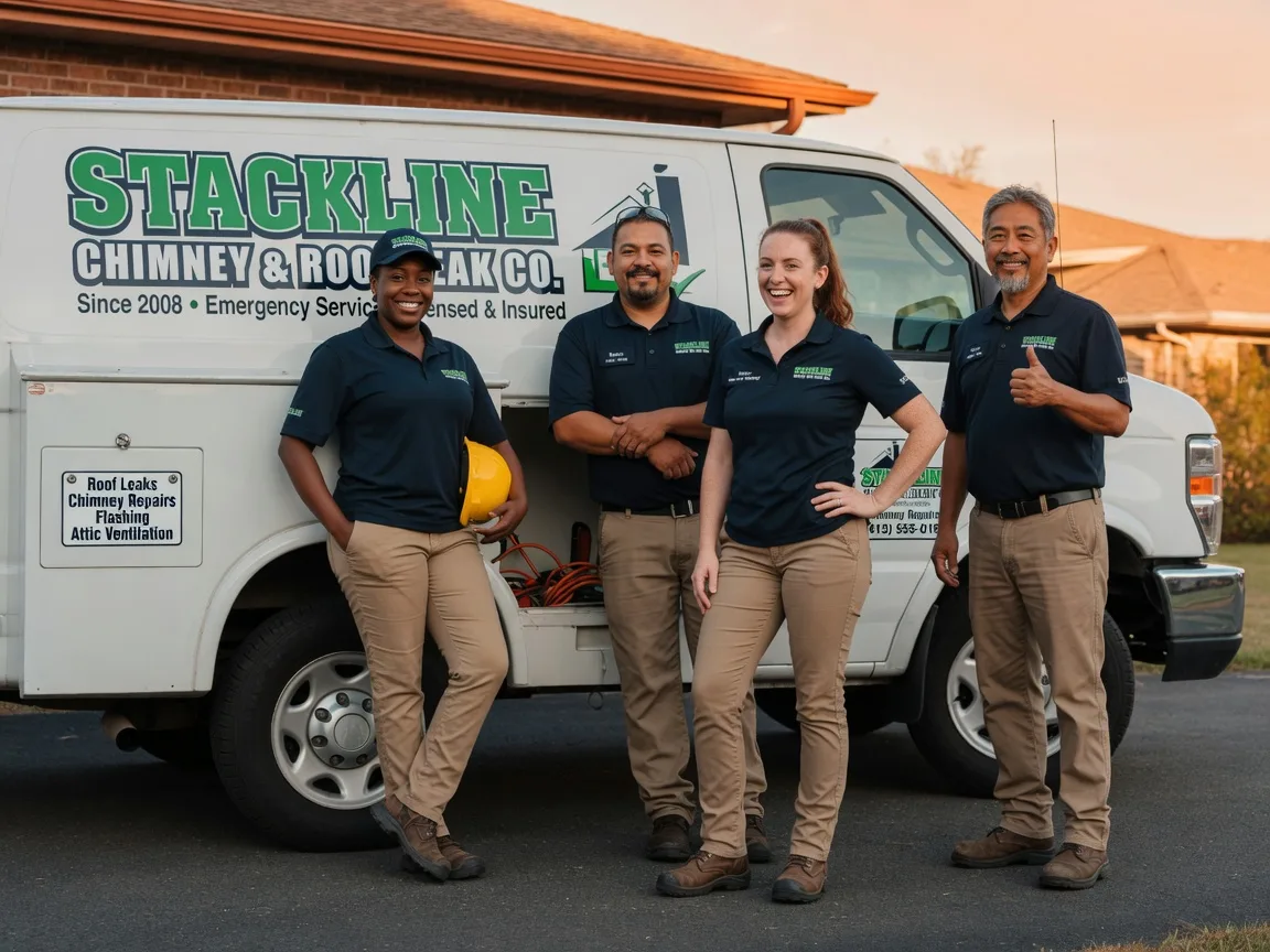 Chimney flashing repair company in Midway, FL